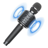 Micrófono De Karaoke Bluetooth Xzl Recargable Inalámbrico