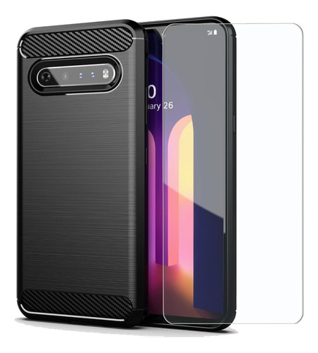 Funda Rudo Uso Para LG V60 / LG V60 Thinq  + Screen Mica