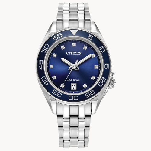 Reloj Citizen Eco-drive Carson Fe6160-57l Mujer Ts