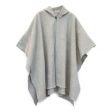 Poncho Premium Natural Crudo Anzestral