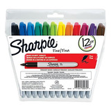 Marcadores Sharpie Set 12 U Multi6