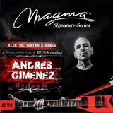 Cuerdas Guitarra Electrica Andres Gimenez Magma Ag100 13/60 