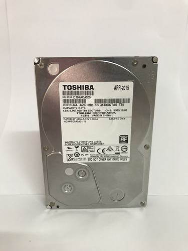 Hd Interno Toshiba Dt01aca200 2tb