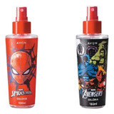 Colônia Infantil Spider-man + Colônia Infantil Avengers Avon