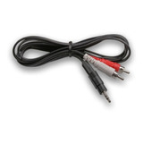 Cable Miniplug 3,5 Stereo 2 Rca Macho 1.8mts Audio Celular 