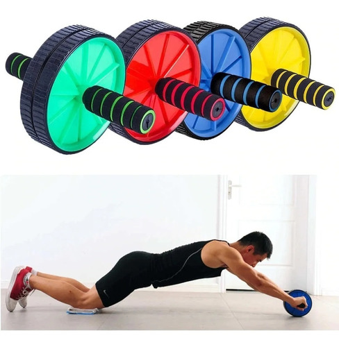 Rueda Abdominal Sencilla Workout Double  Abdominales Gym