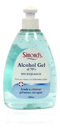 Simonds Alcohol Gel 360 Ml
