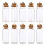 Mini Botellas De Vidrio Para Artesania 10ml Pack 10 Uni