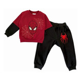 Sudadera Superheroes Spiderman-hombre Araña Talla 2 A 12