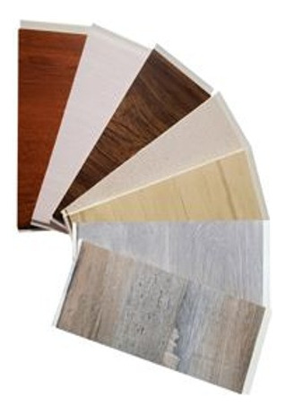 Placa Pvc Machimbre Revestimiento Pared Panel Color 250x9mm