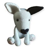 Amigurumi Perro Bull Terrier Muñeco Tejido A Crochet 