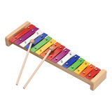 Xilófono Glockenspiel Colorful Mallets, Instrumento Musical