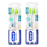 Oral-b Sensitive Encías Detox Cepillo De Dientes Pack X4