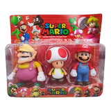 Juguete Bister Super Mario Personajes Varios Articulados