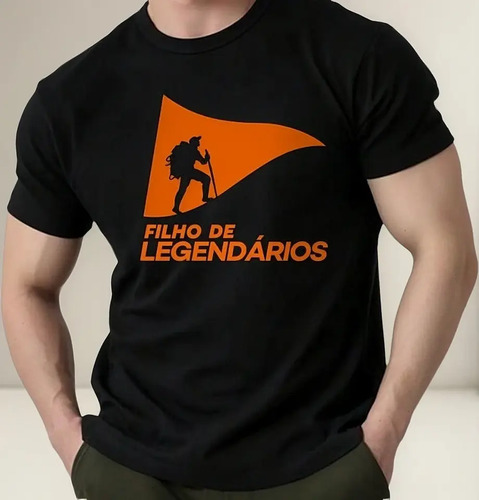 Camiseta Legendários Filho Grupo Cristão Fé Camisa Premium