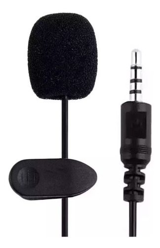 Microfone Lapela Celular Tablet Entrada P3 Lehmox Ley-205