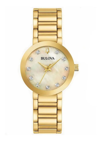 Reloj Bulova Futuro Diamonds Mujer 97p133 Original 