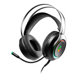 Headset Gamer Mancer Crater, Rgb, Drivers 50mm, Preto