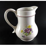 Antiga Leiteira Ceramica Com Desenhos Florais 8660 Rrdeco
