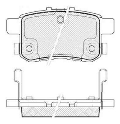 Pastillas Freno Para Honda Accord Viii 2.0-2.2-2.4 I-vtec 16 Foto 2