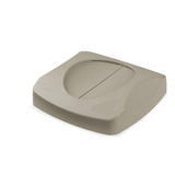 Tapa Abatible Basura/reciclaje Intocable, Beige (fg2689...