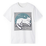 Camiseta Estampado De Gato Amantes De Los Felinos, Exclusiva