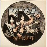 Kiss Lp Picture Disc Monster Disco Vinil Novo Raro