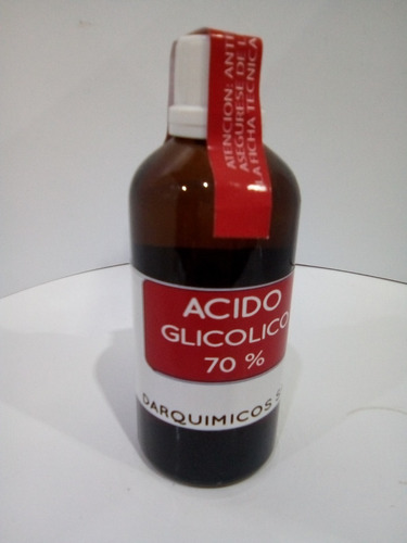 Glicolico Acid  70%. Por 100 Ml - mL a $1265