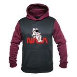 Buzo Hoodie Bicolor Nasa 1