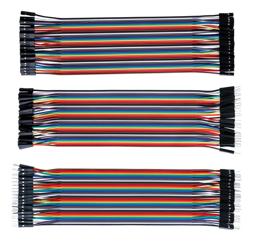 Hyy Dupont Jumper Wire Jumpers Cables Para Arduino Raspberry