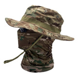 Sombrero De Pesca Boonie Hat Camo Pasamontañas Cuello Gafas 