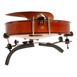 Espaleira Violino 3/4 4/4 Lunnon Premium Preto Brinde Breu