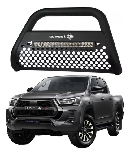 Burrera Tumbaburros Ultra Bar De Barra Toyota Hilux 2023 