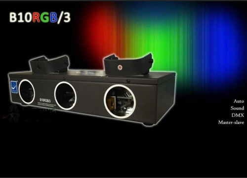 Laser Raios Rgb 3 Saidas 550mw Dmx Áudio Rítmico Bivolt