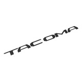 Emblema Letras Toyota Tacoma Batea Negro 2021 Traseras