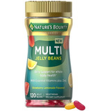 Nature Bounty Jelly Beans Multivitamínico Plus Zinc Sabor Fresa - Limón