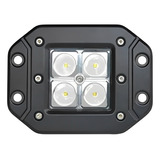 Pieza Faro Led Dually 16w Empotrable 4d Universal Jeep Rzr