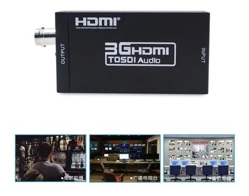 Conversor Hdmi V1.4 Para Sdi Alta Definição 1080p