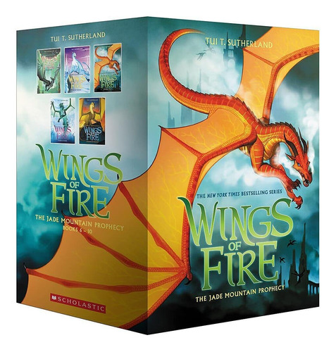 Libro Wings Of Fire Box Set, La Profecía De La Montaña De Ja