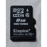 Micro Sd 8gb Kingston 