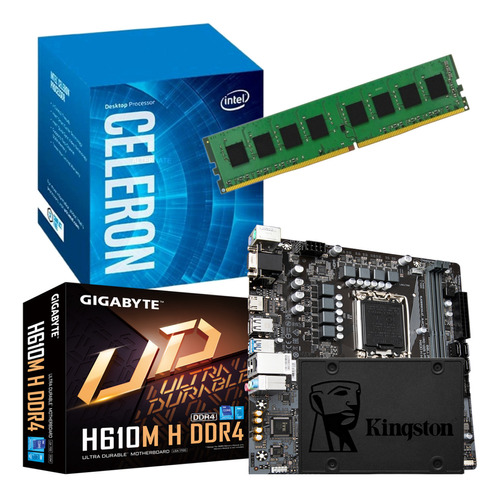 Combo Actualizacion Pc Intel G6900 + Mother + 8gb + Ssd 120