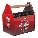 Coca Cola Caja Para Utensilios Galvanizada 