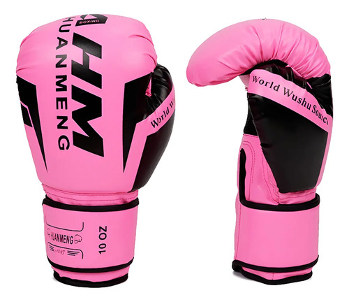 Guantes De Boxeo Kickboxing Entrenamiento Correa De Velcro | Meses sin interés
