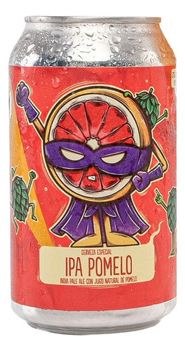 Pack 12 Cerveza Artesanal Kross Ipa Pomelo 355cc Lata