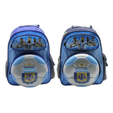 Mochila Espalda 16 Pelota 3d Afa Selección Argentina Futbol