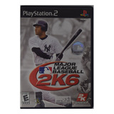 Juego Original Play Station 2  Major League Baseball 2k6