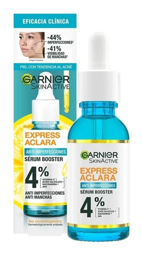 Garnier Hidratante Sérum Facial Anti Acné Express Aclara