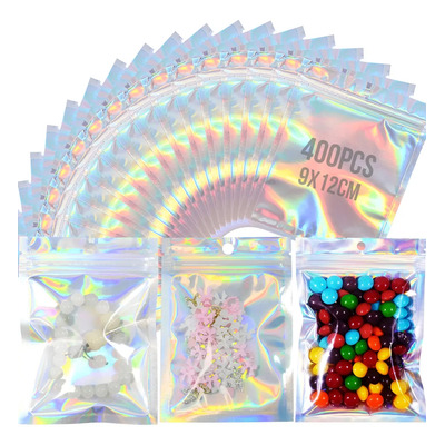400 Bolsas Holográficas De Plástico 9x12 Cm - Gomitas, Envío | Meses sin interés