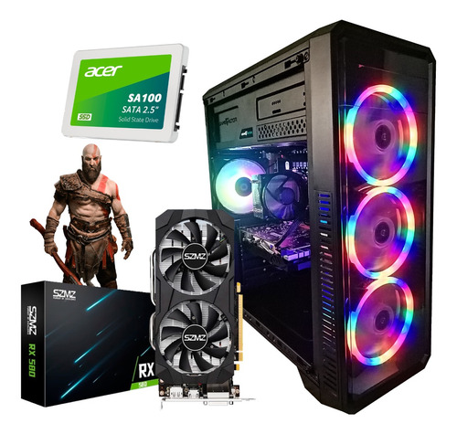 Cpu Gamer Nvidia Gtx 1060 1tb Ssd 32gb Ram Wifi