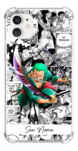 Capa Capinha Com Nome Personalizada Roronoa Zoro 2